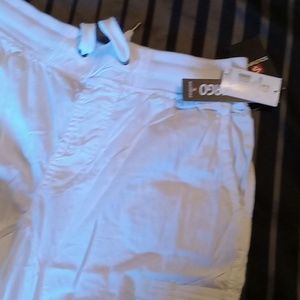 White large south pole shorts